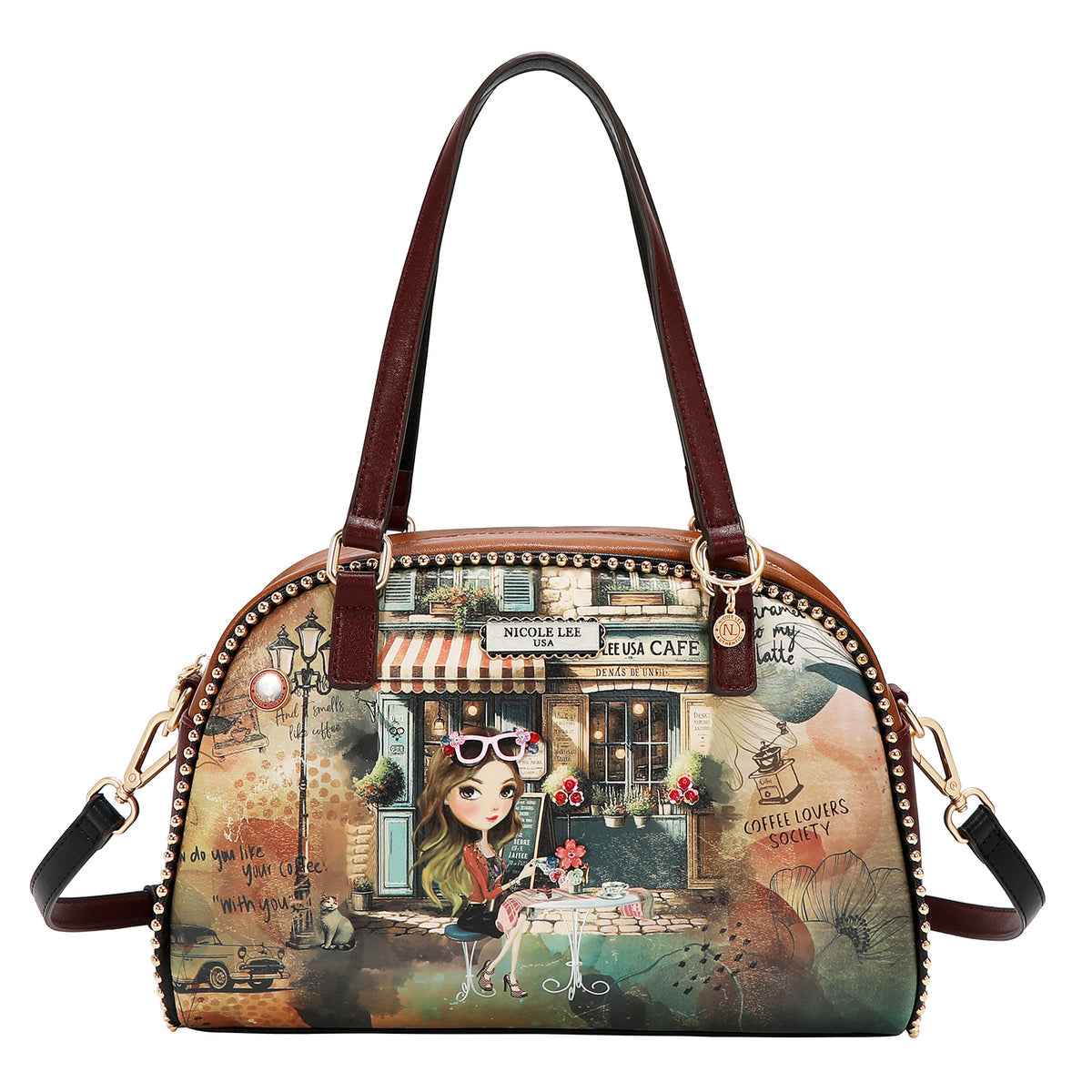 Nicole Lee borsa bauletto Virtual Friend