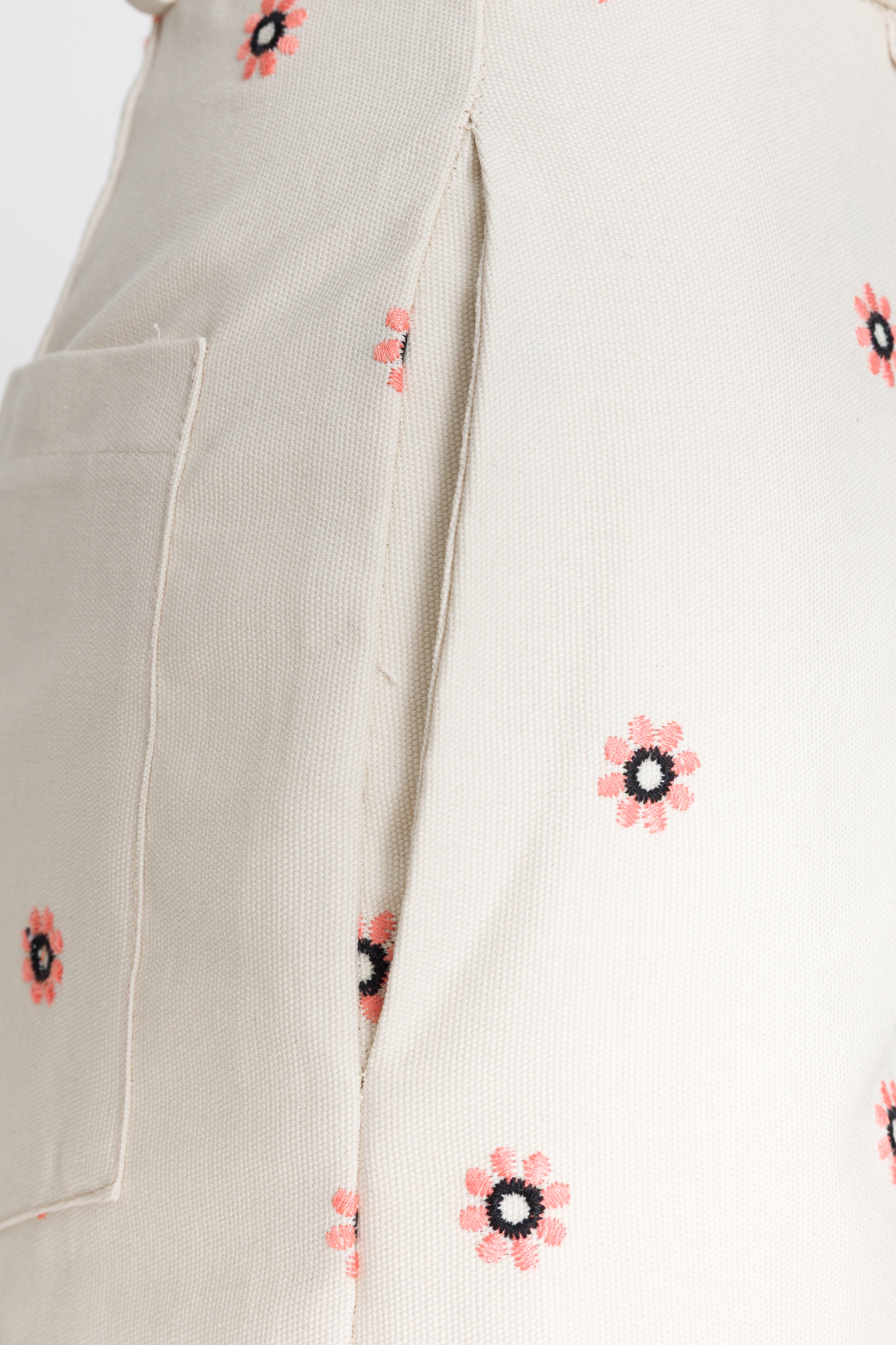 Saiph pantalone palazzo con ricamo