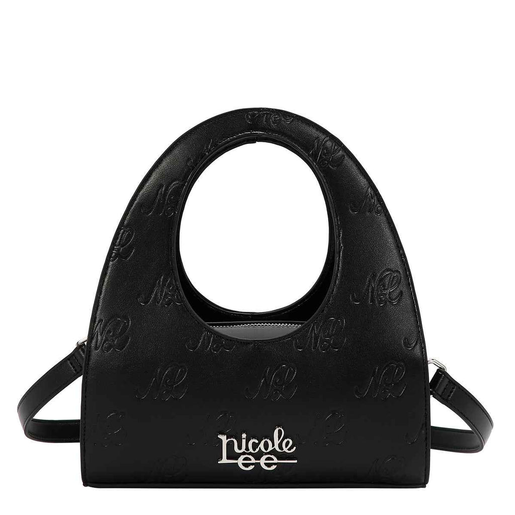 Nicole borsa embossed nera