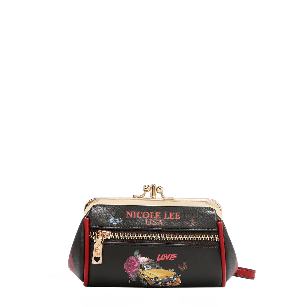 Nicole Lee clutch portamonete con polsiera
