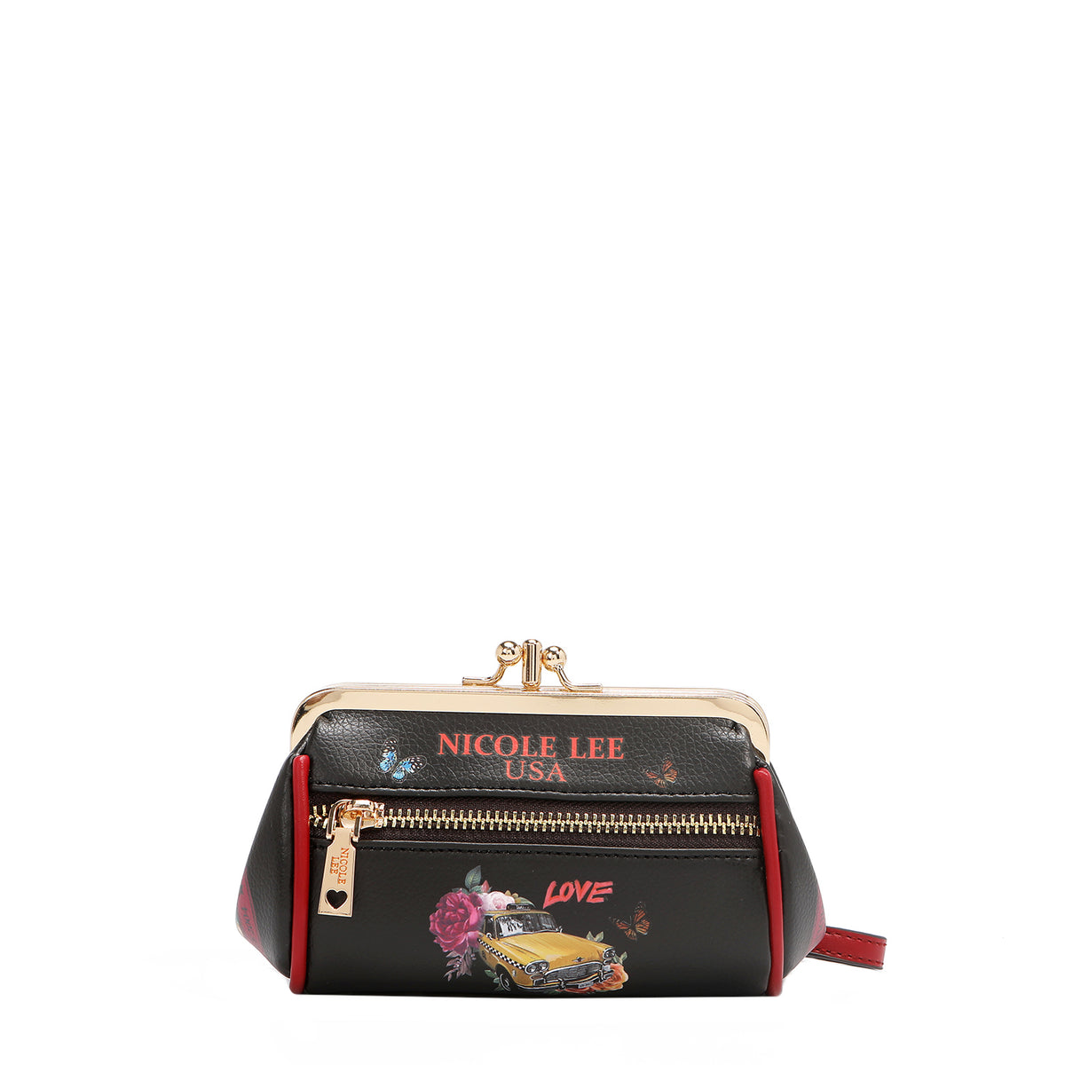 Nicole Lee clutch portamonete con polsiera