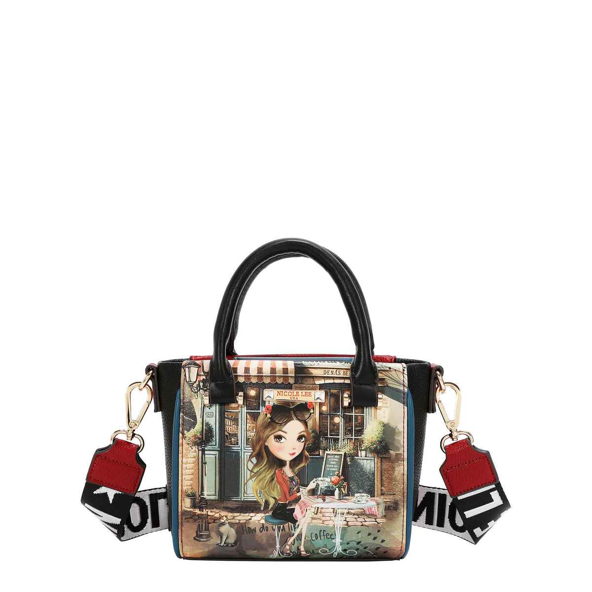 Nicole Lee box 2 pezzi borsa + mini pochette