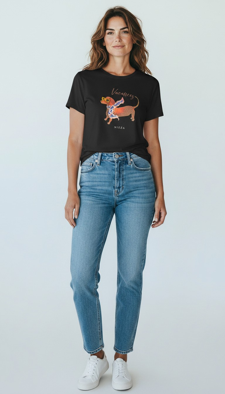 Le streghe t-shirt bassotto
