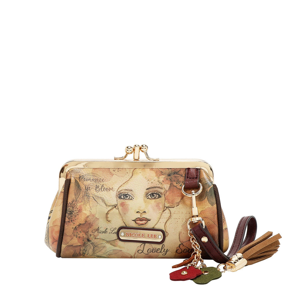 Nicole Lee clutch portamonete con polsiera