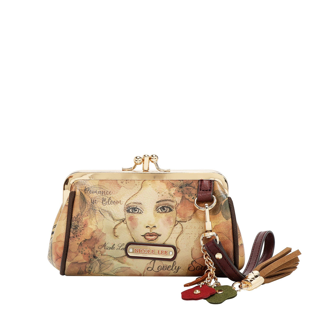 Nicole Lee clutch portamonete con polsiera