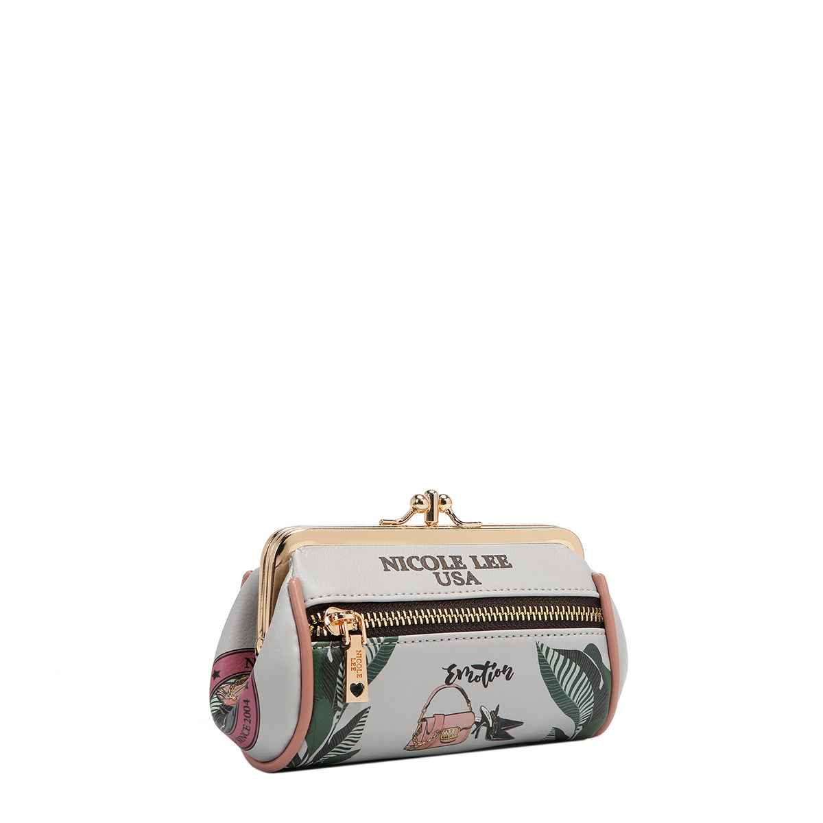 Nicole Lee clutch portamonete con polsiera