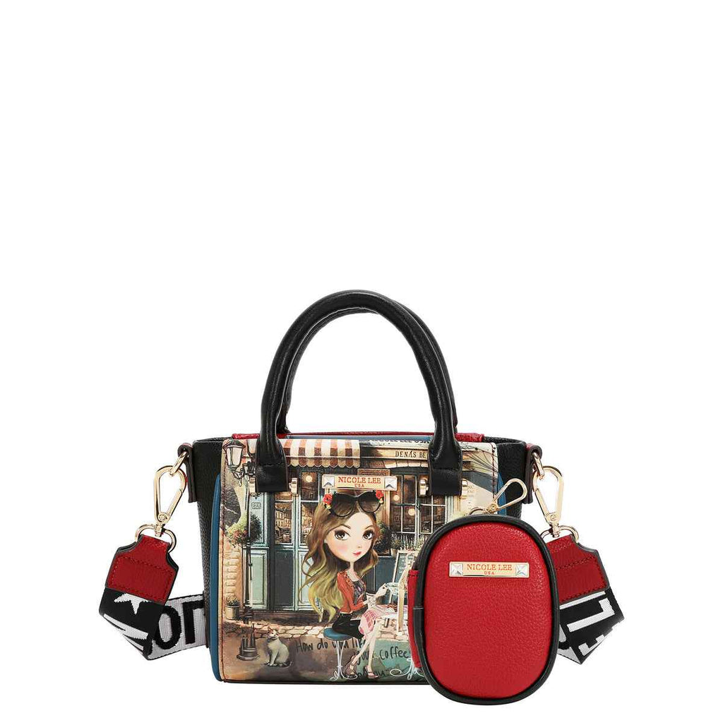 Nicole Lee box 2 pezzi borsa + mini pochette