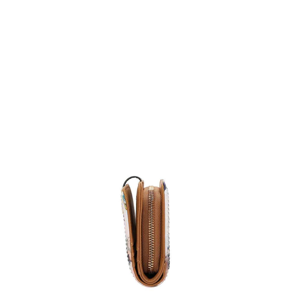 Nicole Lee portafoglio strass con anello