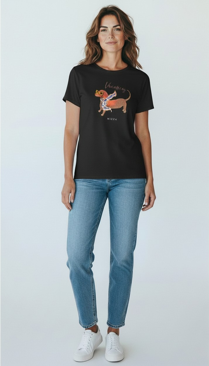 Le streghe t-shirt bassotto