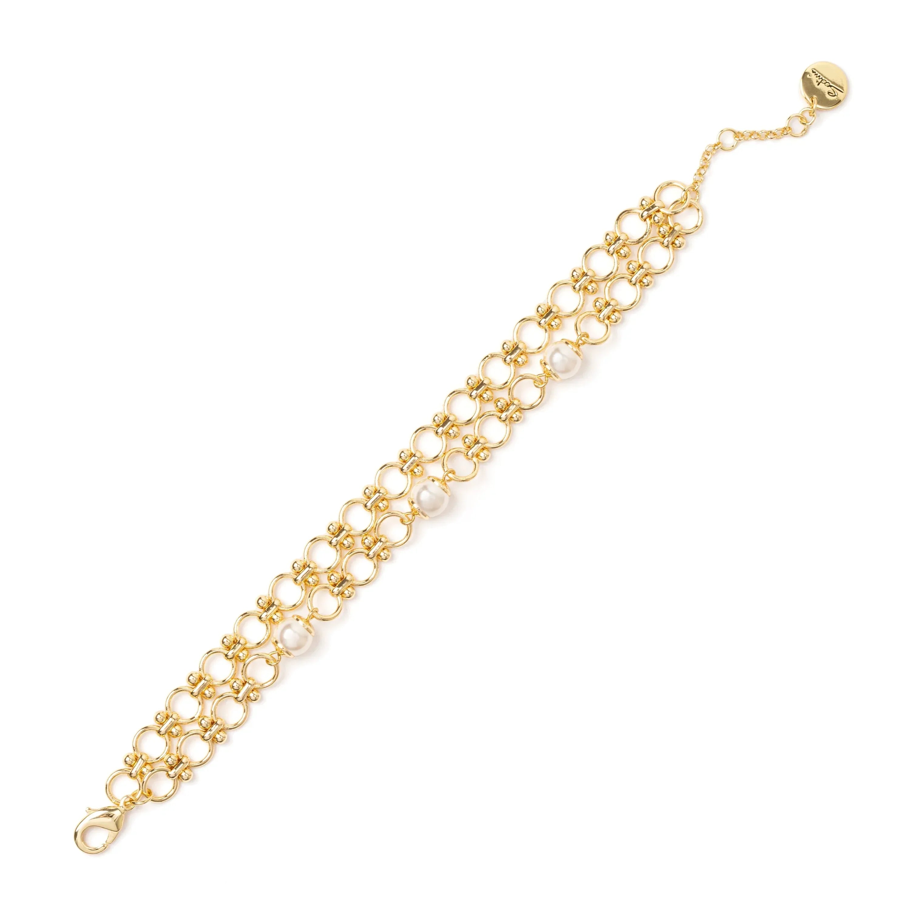 Sodini Bracciale catena doppio filo Ninive - Oro - Identity Look