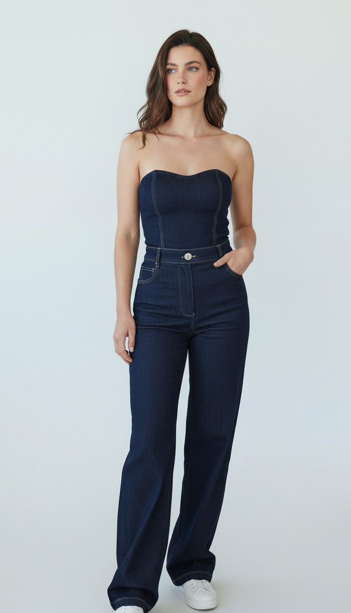 Buger tuta denim