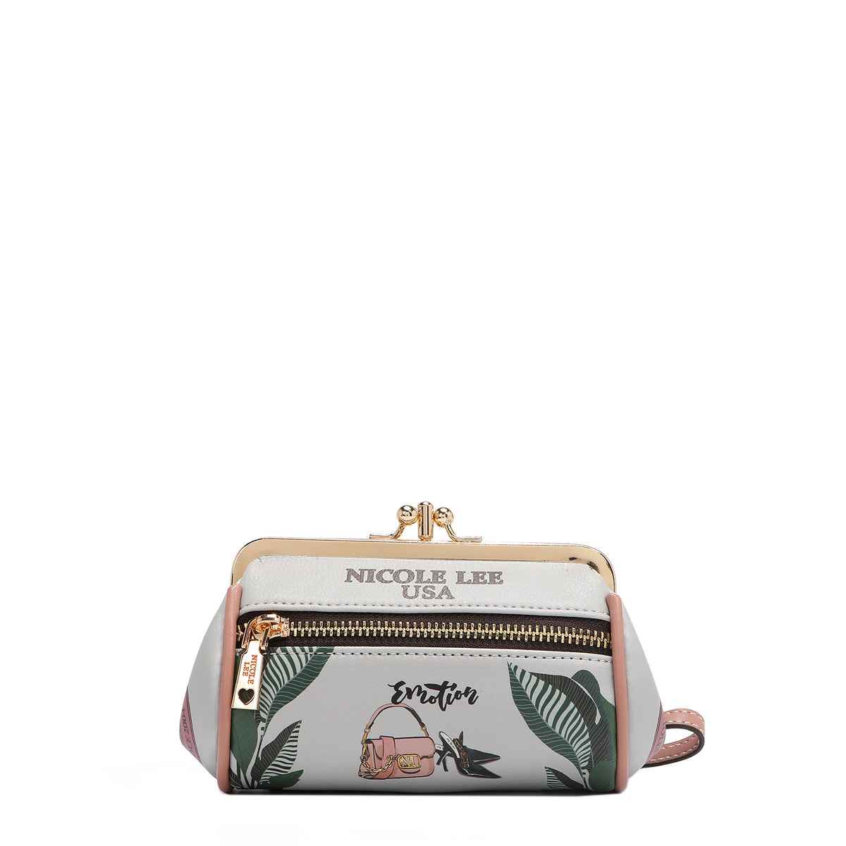 Nicole Lee clutch portamonete con polsiera