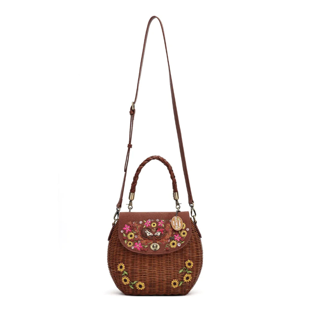 Vendula flower shop - amber edition - basket bag