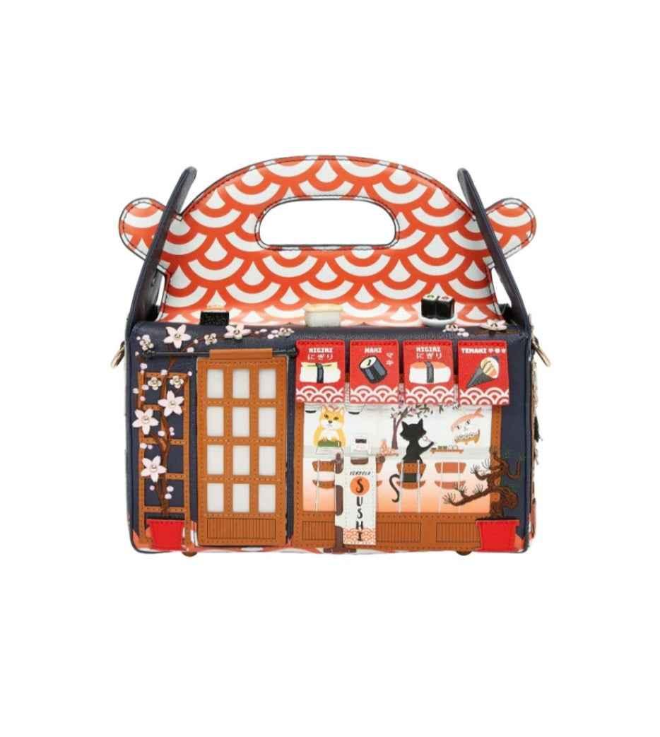 Vendula sushi blu edition Borsa Takeway box bag - Identity Look