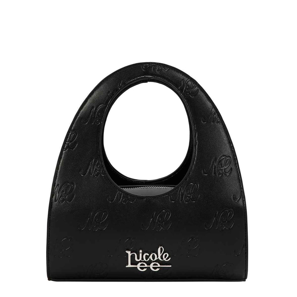 Nicole borsa embossed nera