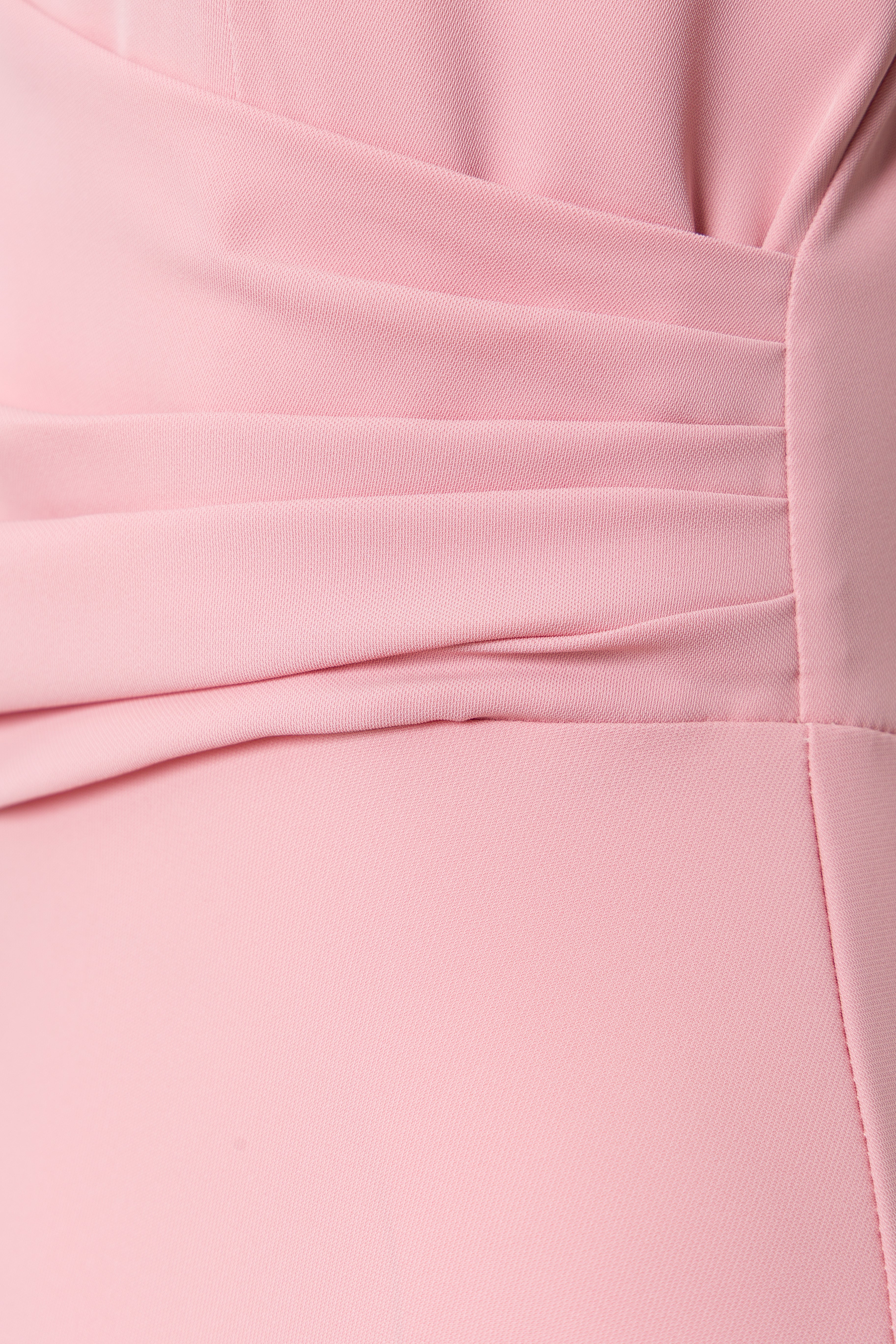 saiph elegant light pink long dress