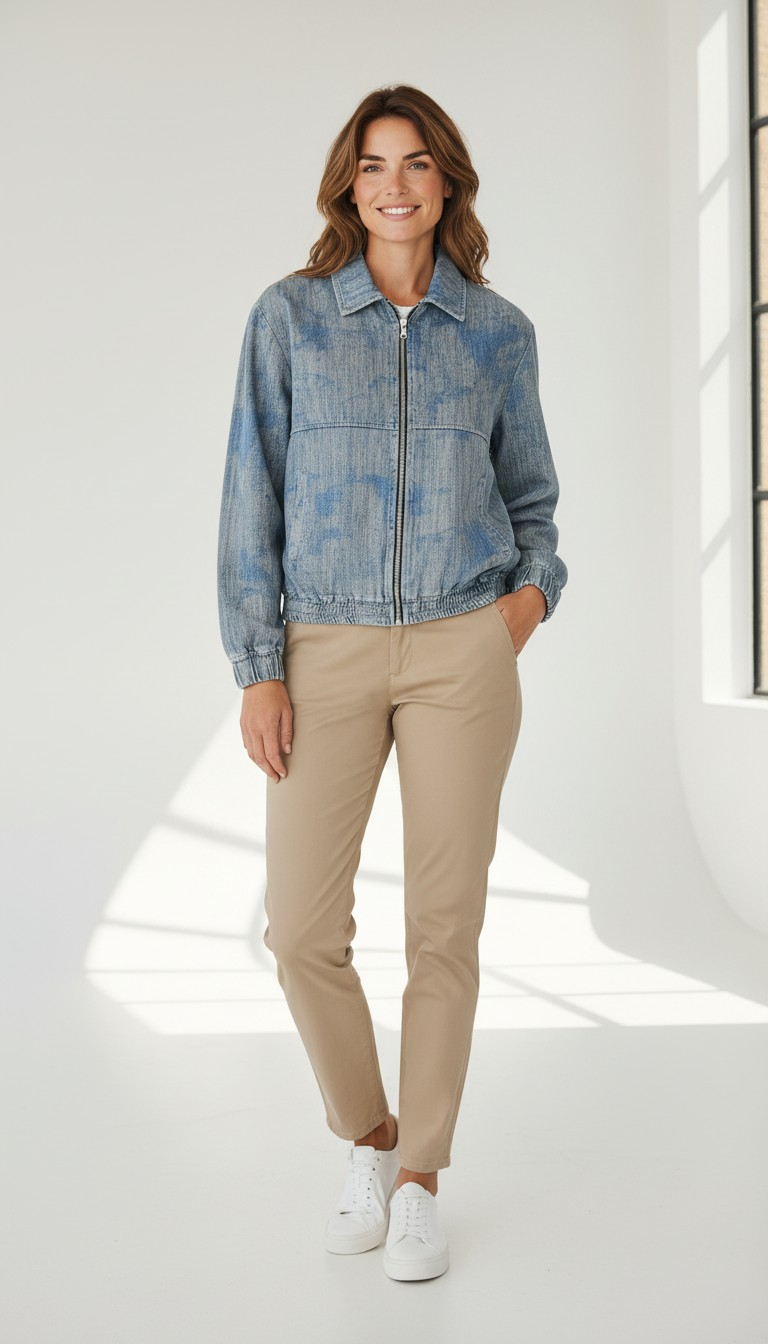 Le streghe giubbino in denim