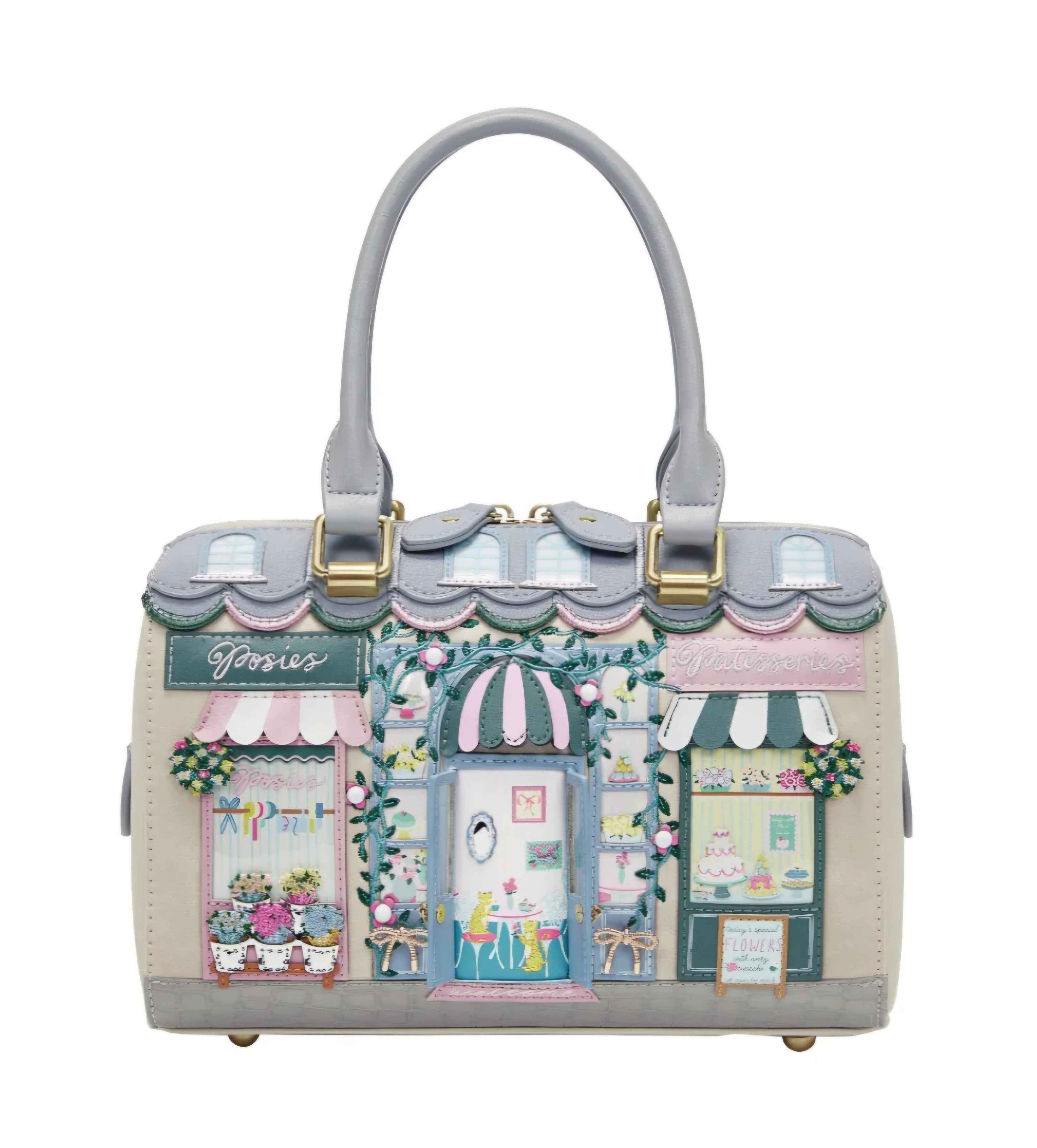 Vendula borsa speedy bowler posies and patisseries