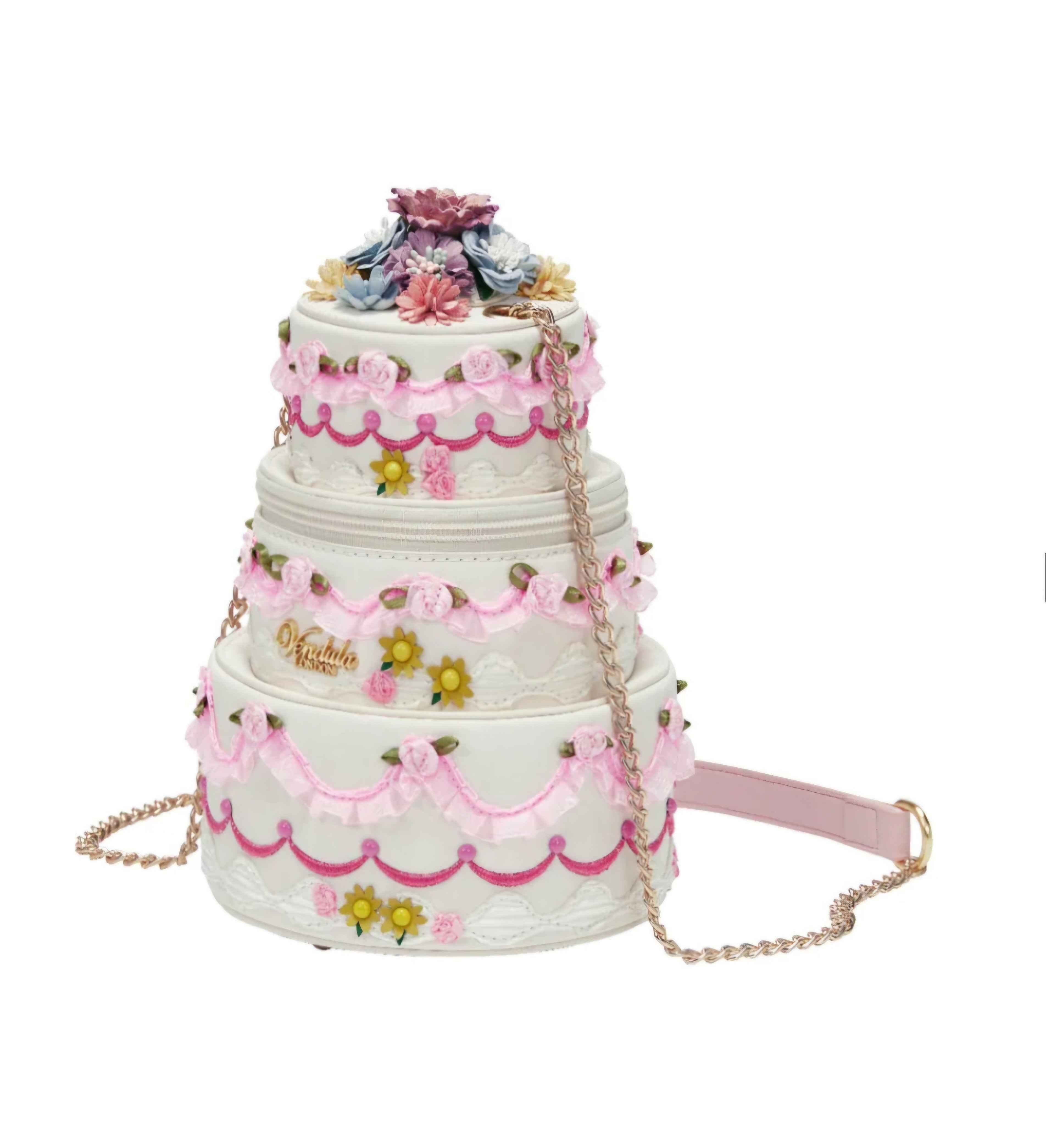 Vendula borsa Camera bag posies and patisseries