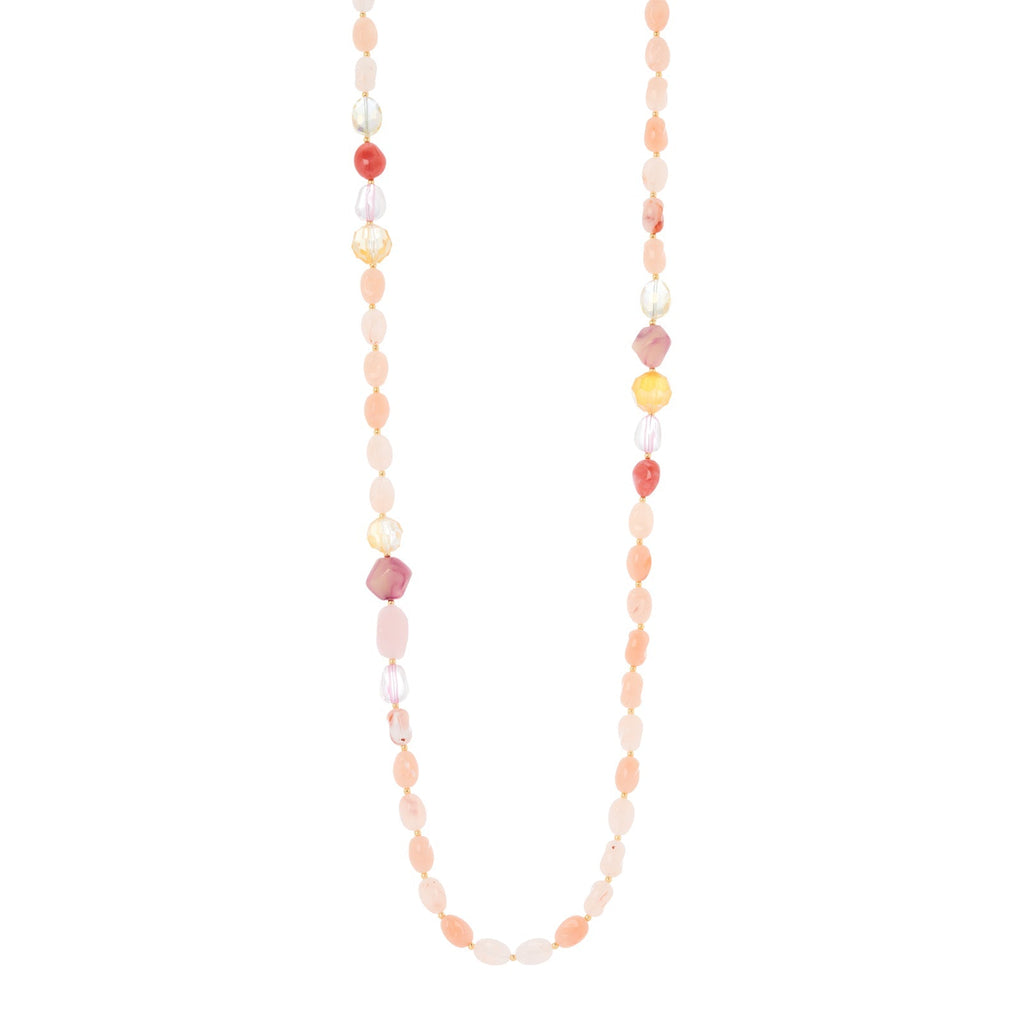 Sodini Collana lunga Santa Margherita - Bianco