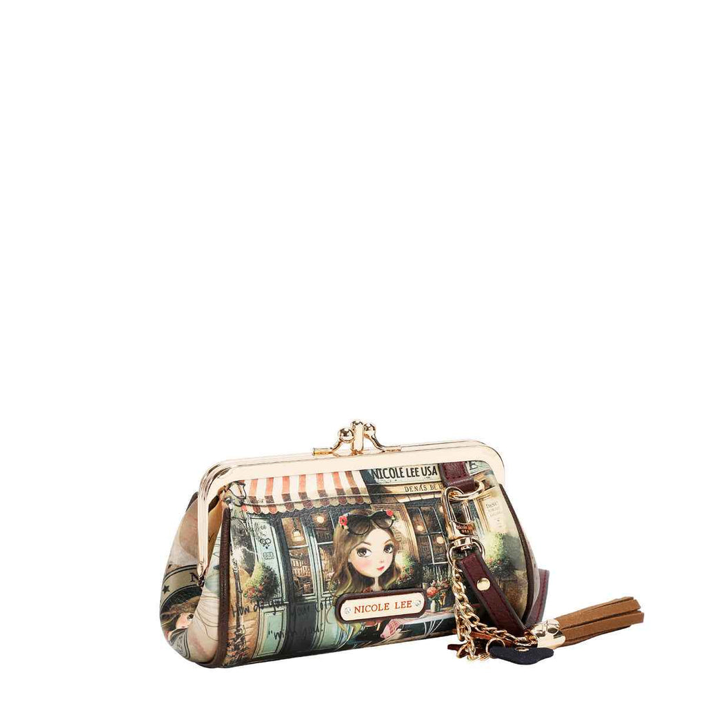Nicole Lee clutch portamonete con polsiera
