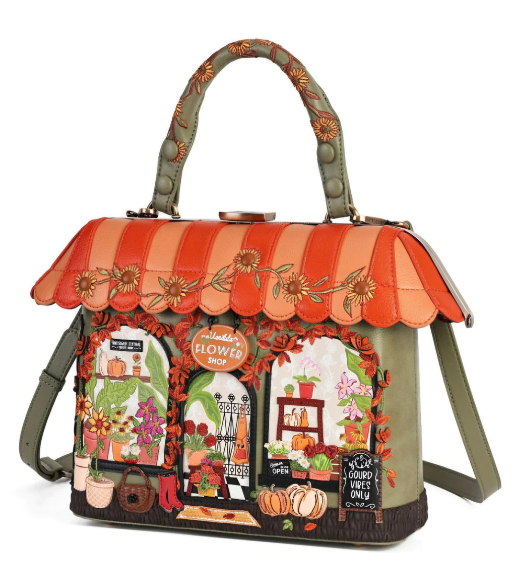 Vendula flower shop - amber edition - borsa grab